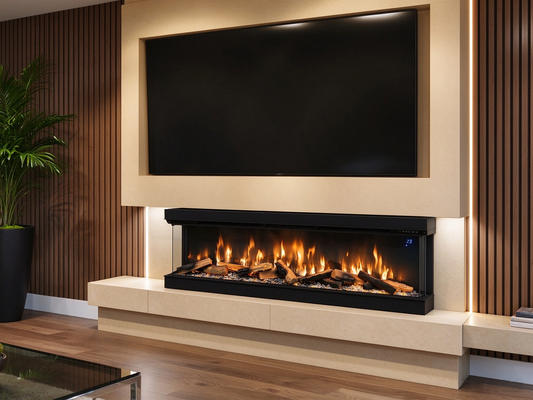 Wide Ember Electric Fireplace ( Stella series) - L1500*H550*305mm